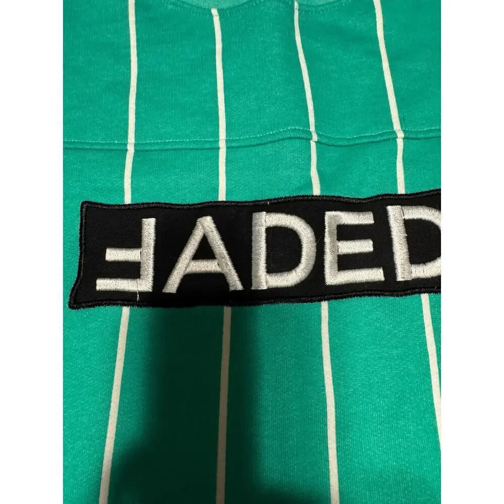 Filthy Dripped Clothing “Faded” Fleece Pullover Size 2X Green